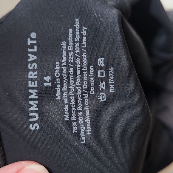 Summersalt The Ruffle Backflip Plus Size Swimsuit Size 14 - Picture 5 of 6